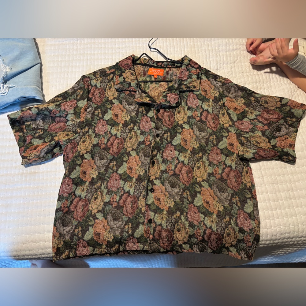Negative Spaces button up shirt